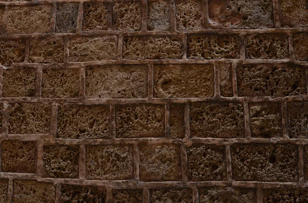 Stone texture. Ancient wall. Middle East, masonry. Old wall from the Jerusalem stone. ancient brick wall