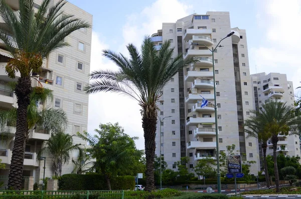 Israel Rishon Lezion August 2022 Beautiful Residential Building Modern Housing — Stock Fotó