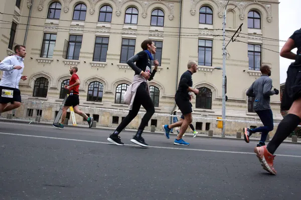 부샤르 로마나 2021 선수들 부쿠레슈티 마라톤에서 겨루고 — 스톡 사진