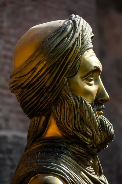 Statue Ibn Khaldoun Entrée Kasbah — Photo