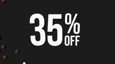 Parlak ve Metal Malzemeleri, Özel Satış Arkaplanı, Alışveriş Etkinliği ile% 35 indirimli 3D Hazırlama