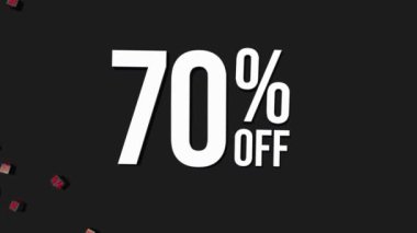 Parlak & Metal Malzemeleri, Özel Satış Teklifi, Alışveriş Etkinliği ile% 70 indirimli 3D Render