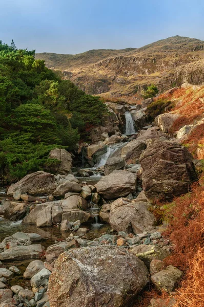 Mountain stream, Coppermine's valley, Coniston, Cumbria, lake district national park England