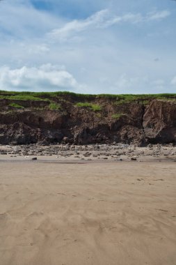 Deniz kıyısının güzel manzarası