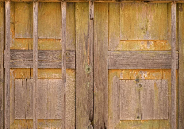 Porta Madeira Velha Com Padrão — Fotografia de Stock