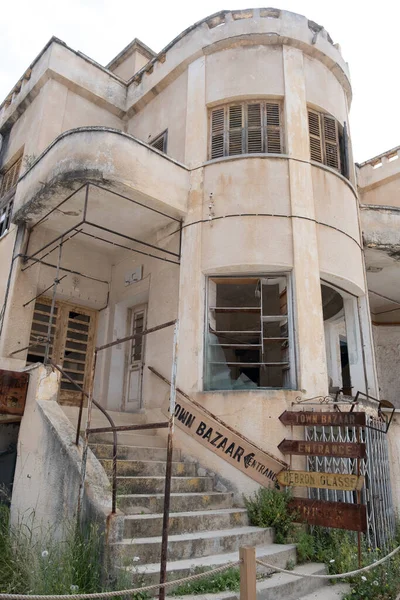 Famagusta Cyprus April 2022 Abandoned Store Ghost City Varosha Famagusta — Stock Photo, Image