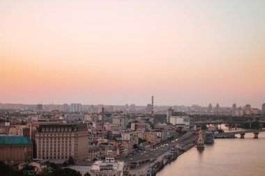 Barselona şehrinin manzarası