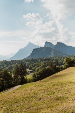 Heididorf of Maienfeld, İsviçre, Heidi 'nin köyü..