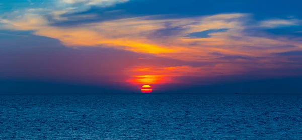 Закат Андаманском Море Таиланда Восход Солнца Утром — стоковое фото