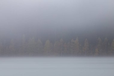 Autumn landscape at St. Ana Lake, in the heart of Transylvania, Romania