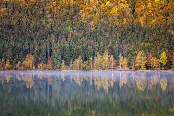 Autumn landscape at St. Ana Lake, in the heart of Transylvania, Romania