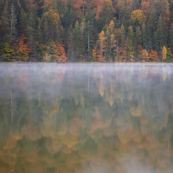 Autumn landscape at St. Ana Lake, in the heart of Transylvania, Romania