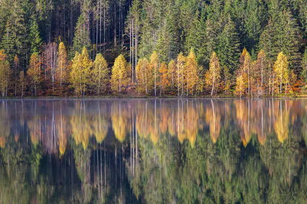 Autumn landscape at St. Ana Lake, in the heart of Transylvania, Romania
