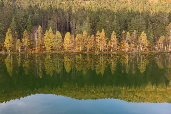 Autumn landscape at St. Ana Lake, in the heart of Transylvania, Romania