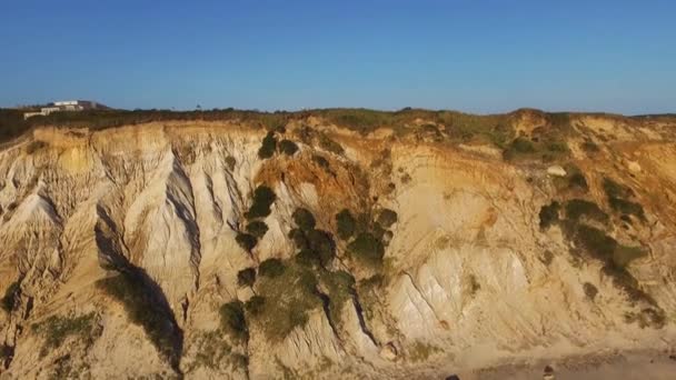 Aquinnah Cliffs Martha Vineyard — Stock Video