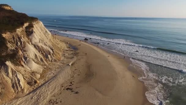 Aquinnah Cliffs Martha Vineyard — стоковое видео