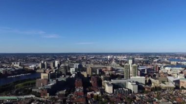 Boston Common Park, ABD 'nin hava görüntüsü