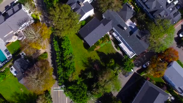 Aerial Shot Edgartown Martha Vineyard Massachusetts Egyesült Államok Egy Napos — Stock videók