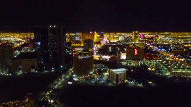 Las Vegas, Nevada, ABD 'nin hava görüntüleri.