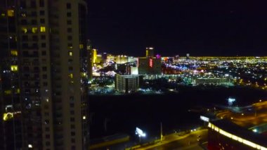 Las Vegas, Nevada, ABD 'nin hava görüntüleri.