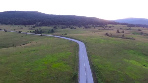 Luftaufnahme Der Wunderschönen Dolinen Smoljana Bosnien Und Herzegowina — Stockvideo