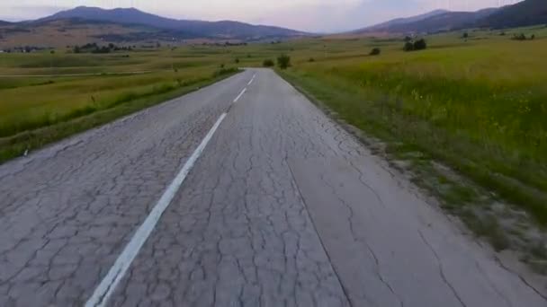 Повітряний Постріл Чудових Свердловин Смоляні Боснія Герцеговина — стокове відео