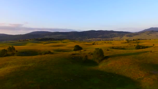 Luftaufnahme Der Wunderschönen Dolinen Smoljana Bosnien Und Herzegowina — Stockvideo