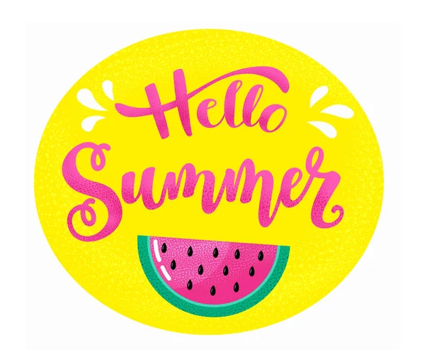 Summer Composition Fruit Vector Image — 스톡 벡터
