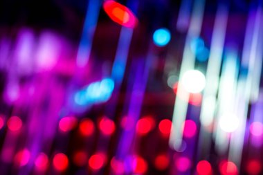 Kırmızı bokeh ışıkların arka plan