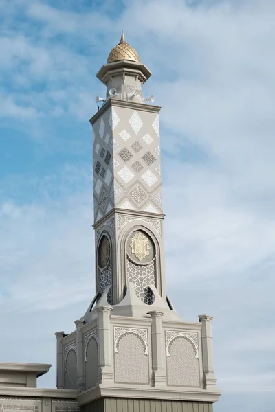 A tower that stands tall at the Great Mosque of Aceh Barat Daya located in Blangpidie