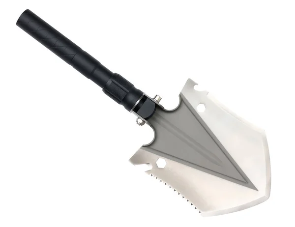 Sapper Shovel Isolated White Background — Stock Photo, Image