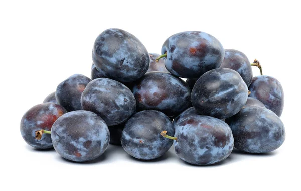 Bunch Ripe Blueberries White Isolated Background — Stock Fotó