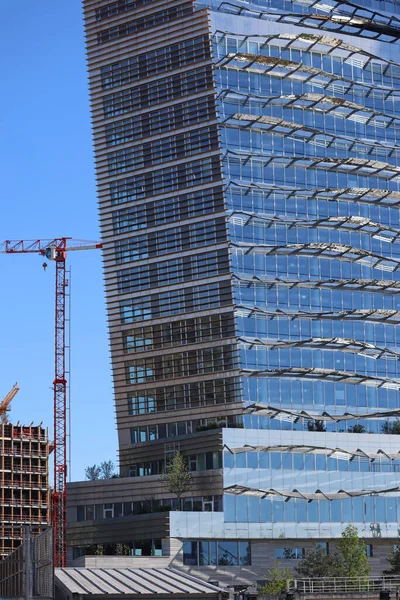 Parijs Frankrijk 2022 Tours Duo Twee Wolkenkrabbers Gelegen Het 13E — Stockfoto