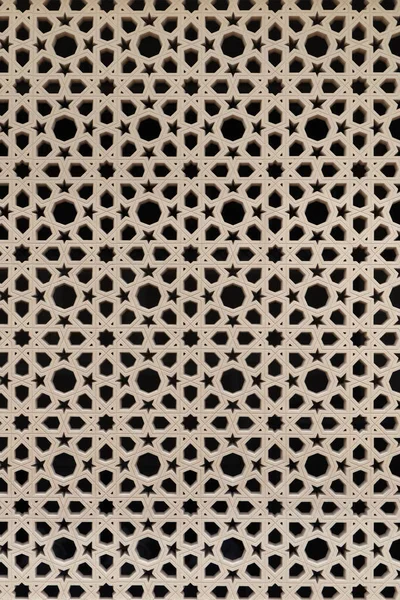 Oriental Arabic pattern on a mosque in Sharjah