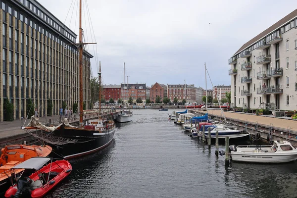 Edificios Antiguos Puerto Copenhague —  Fotos de Stock