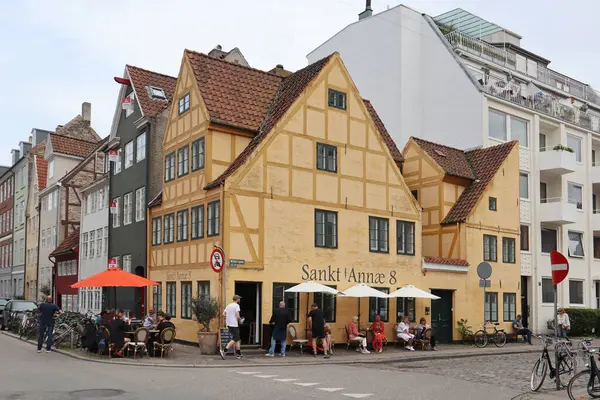デンマークの歴史的レストラン サンクト — ストック写真