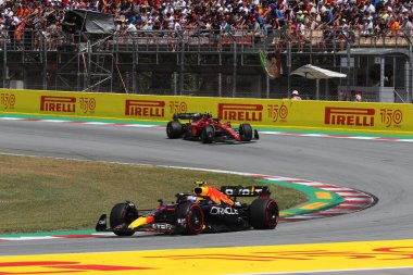 Moskova, Rusya-Mayıs, 2017 Barselona Uluslararası Prix Formülü