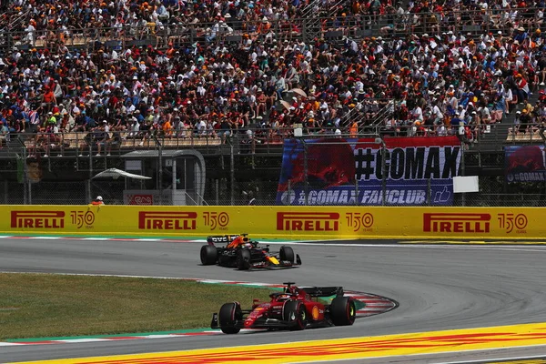 Moskova, Rusya-9 Mayıs 2018: Barselona 'daki ulusal futbol şampiyonasının formülü