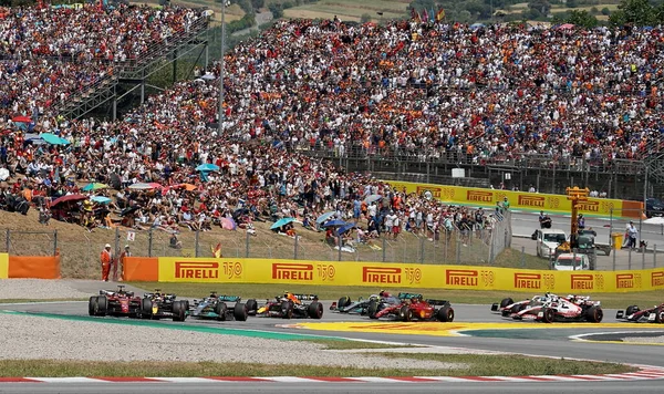 2022 Circuit Catalunya Barcelona Pirelli Grand Prix Von Spanien 202 — 스톡 사진