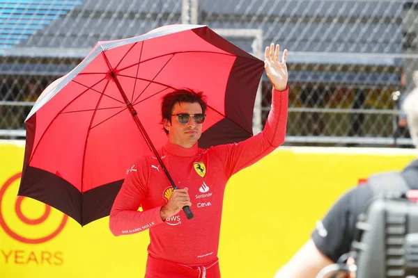 Carlos Sainz Spa Ferrari — Fotografia de Stock
