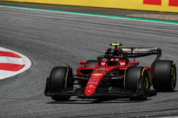 Carlos Sainz Spa Ferrari —  Fotos de Stock