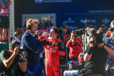 Spielberg, Avusturya, Temmuz 08 2022 - F1 Avusturya GP 2022 - Charles Leclerc (MON) Ferrari F1-75