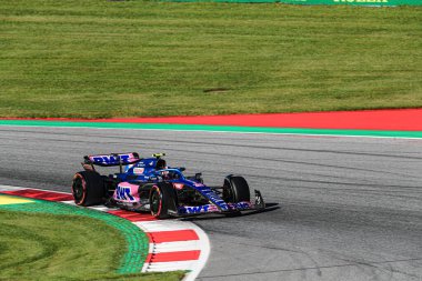 Spielberg, Avusturya, Temmuz 08 2022 - F1 Avusturya GP 2022 - Esteban Ocon (FRA) Alp A522