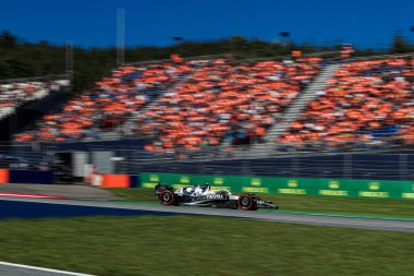 Spielberg, Avusturya, Temmuz 08 2022 - F1 Avusturya GP 2022 - Yuki Tsunoda (JAP) Alpha Tauri AT03