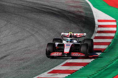 Spielberg, Avusturya, Temmuz 08 2022 - F1 Avusturya GP 2022 - Mick Schumacher (GER) Haas VF-22
