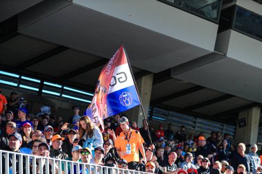 Spielberg, Avusturya, Temmuz 08 2022 - F1 Avusturya GP 2022 - Track Atmosfer ve destekçiler