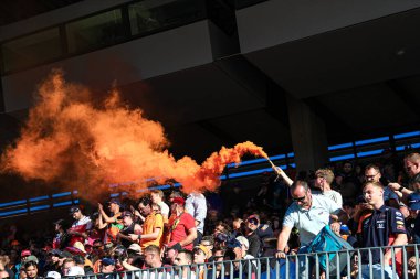 Spielberg, Avusturya, Temmuz 08 2022 - F1 Avusturya GP 2022 - Track Atmosfer ve destekçiler