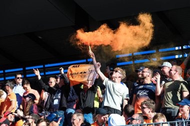 Spielberg, Avusturya, Temmuz 08 2022 - F1 Avusturya GP 2022 - Track Atmosfer ve destekçiler