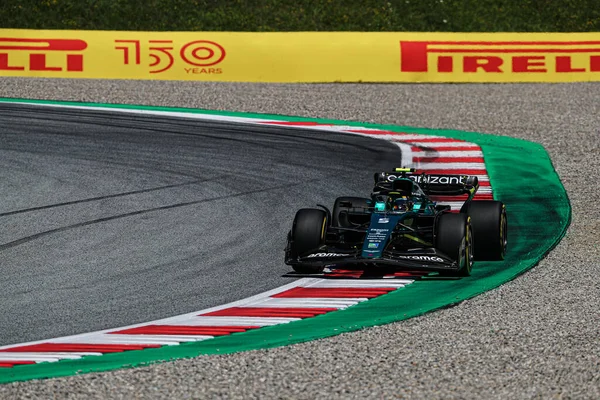 Sebastian Vettel - F1 Avusturya GP 2022 sırasında Aston Martin F1 Redbull Ring Spielberg Avusturya