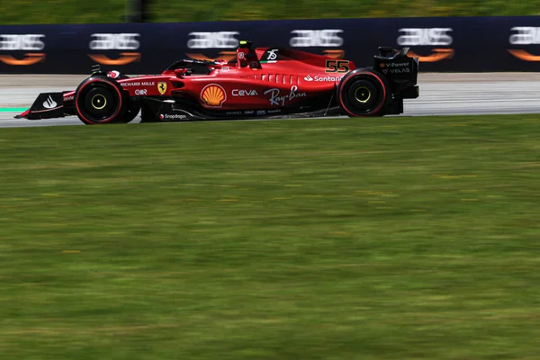 Carlos Sainz Spa Ferrari — Stok fotoğraf